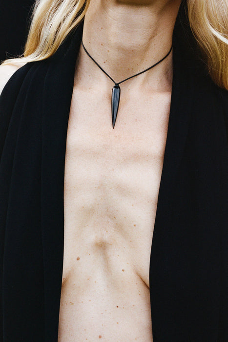 SOPHIE BUHAI<br>SMALL SPEAR PENDANT IN ONYX