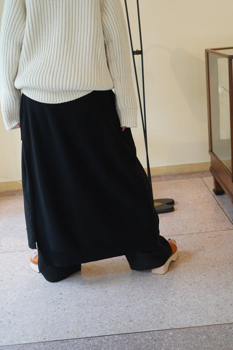 CRISTASEYA<br>PATCHED LONG SKIRT