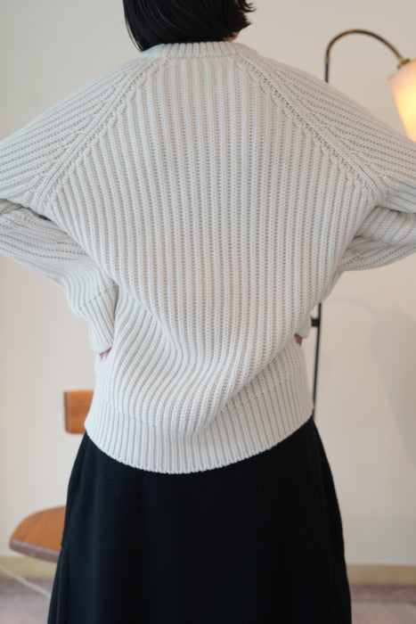 CRISTASEYA<br>RAGLAN 3YARNS MAXI SWEATER