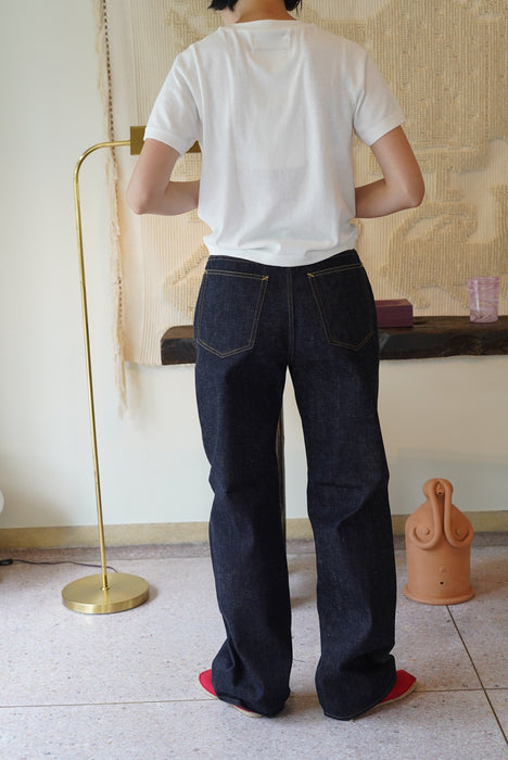 FUMIKA_UCHIDA<br>DENIM STRAIGHT PANTS