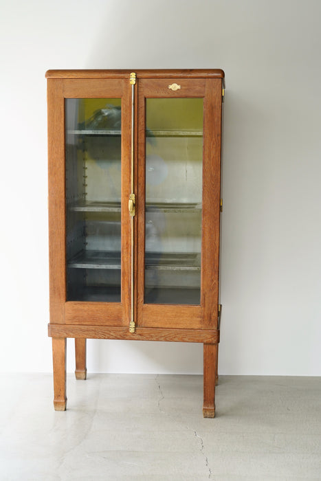 VINTAGE MEDICAL WOODEN CABINET