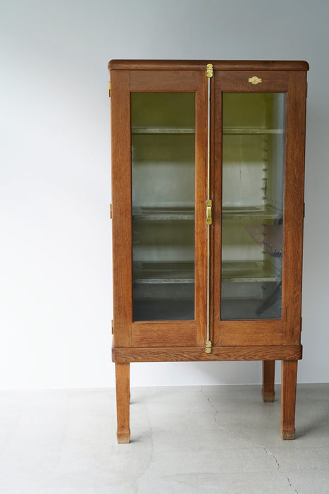 VINTAGE MEDICAL WOODEN CABINET