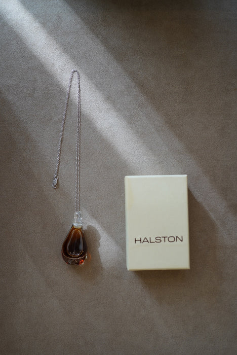 HALSTON by ELSA PERETTI <BR>PERFUME BOTTLE NECKLACE <BR> <BR> SOLD OUT