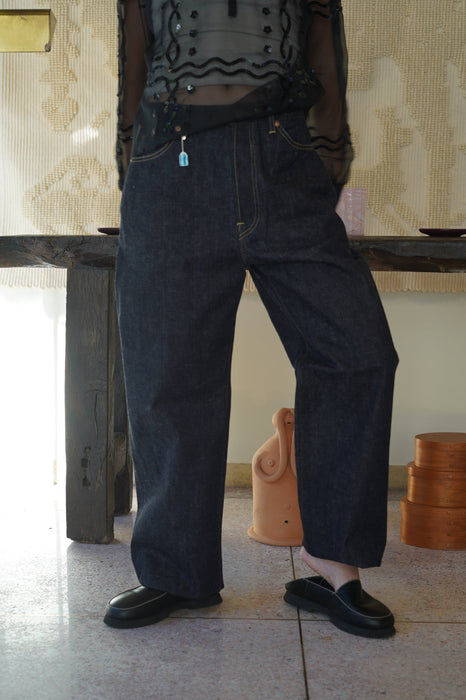 FUMIKA_UCHIDA<br>DENIM STRAIGHT PANTS