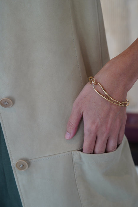 SAPIR BACHAR<br>GOLD LUNA BRACELET<br><br>SOLD OUT