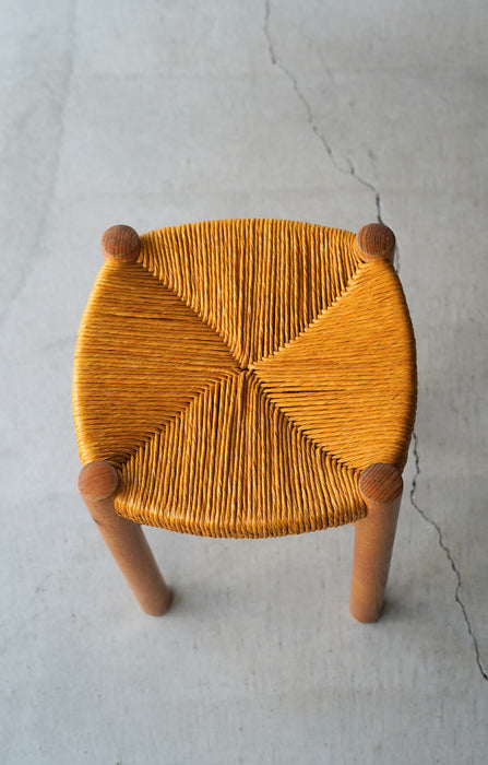 CHARLOTTE PERRIAND<BR>MERIBEL STOOL