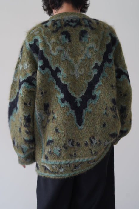 CRISTASEYA<br>CASHMERE OVERSIZED CARPET SWEATER