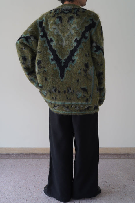 CRISTASEYA<br>CASHMERE OVERSIZED CARPET SWEATER