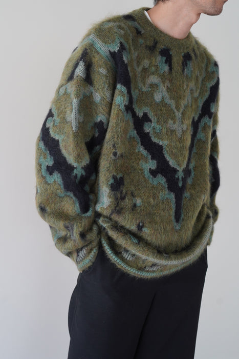 CRISTASEYA<br>CASHMERE OVERSIZED CARPET SWEATER