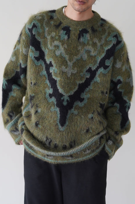 CRISTASEYA<br>CASHMERE OVERSIZED CARPET SWEATER