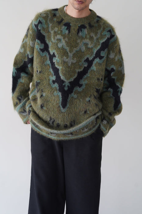 CRISTASEYA<br>CASHMERE OVERSIZED CARPET SWEATER