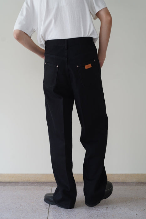 CRISTASEYA<br>HIGH WAISTED BLACK DENIM