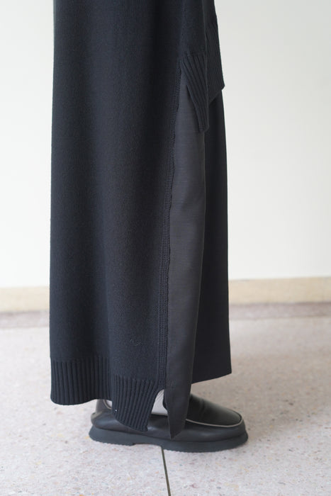 CRISTASEYA<br>PATCHED LONG SKIRT