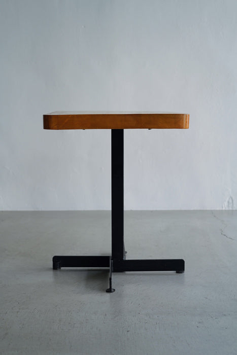 CHARLOTTE PERRIAND<BR>LES ARCS SQUARE TABLE<BR><BR>SOLD OUT