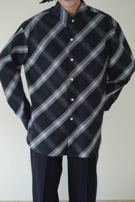 SALVATORE PICCOLO X CRISTASEYA<br>HANDMADE CLASSIC COLLAR SHIRT