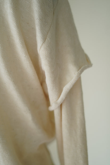 FUMIKA_UCHIDA<br>GAUZE JERSEY DOUBLE SLEEVE TOP