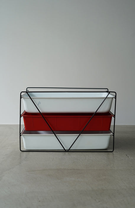 CHARLOTTE PERRIAND<BR> 3 STORAGE DRAWERS