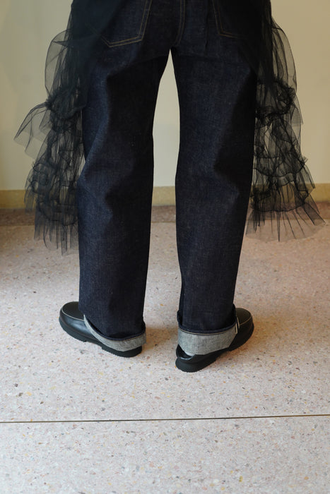 FUMIKA_UCHIDA<br>DENIM STRAIGHT PANTS