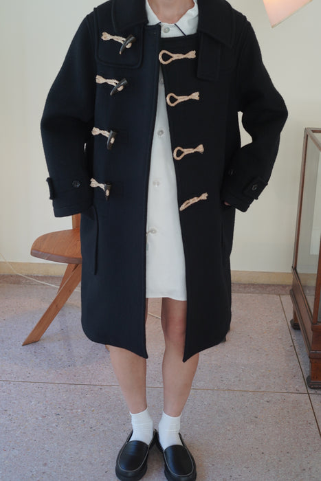 FUMIKA_UCHIDA<br>MELTON DUFFLE COAT<br><br>SOLD OUT