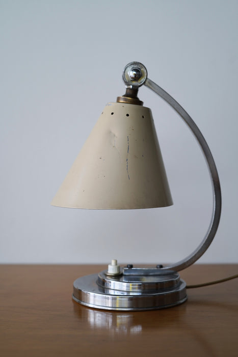 G.V.DEPOSE<BR>VINTAGE FRENCH DESK LAMP<BR><BR>SOLD OUT