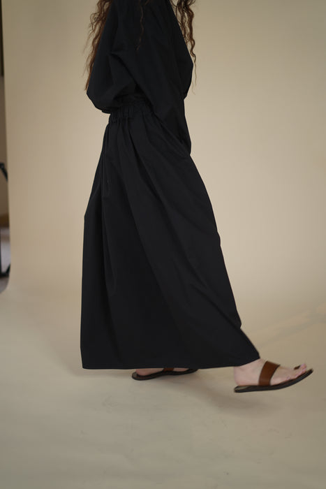 CRISTASEYA for PORT<br>LONG SKIRT<br>in BLACK