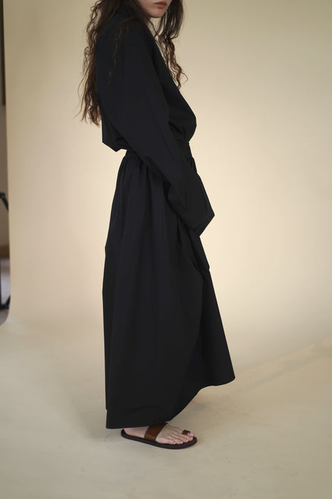 CRISTASEYA for PORT<br>LONG SKIRT<br>in BLACK