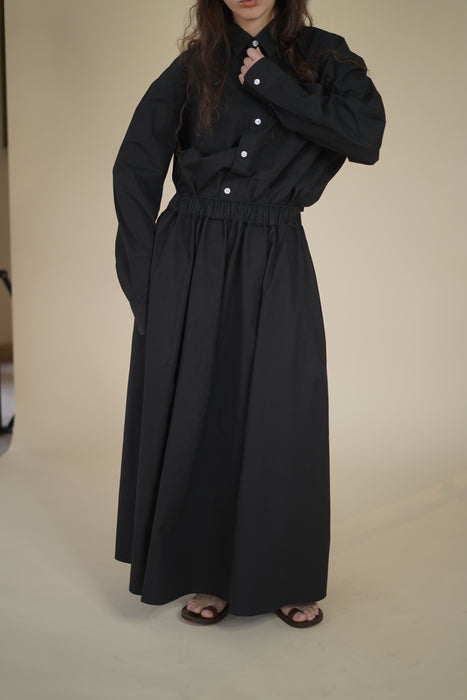 CRISTASEYA for PORT<br>LONG SKIRT<br>in BLACK