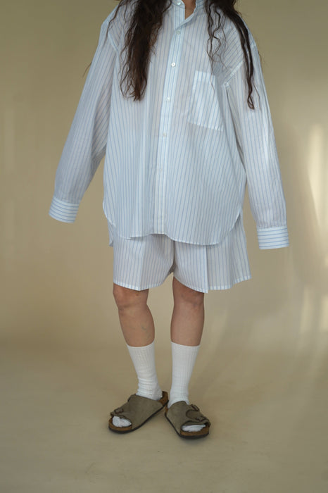 Salvatore Piccolo x CRISTASEYA<br>HANDMADE FRINGED MAO COLLAR SHIRT