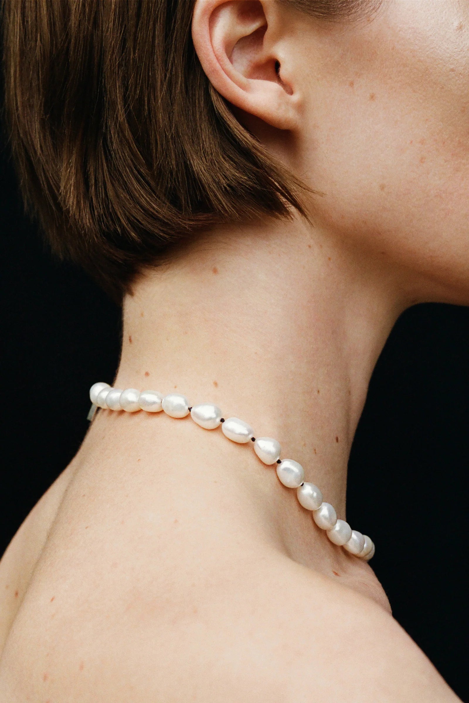 SOPHIE BUHAISIMPLE BAROQUE PEARL COLLAR – PORT